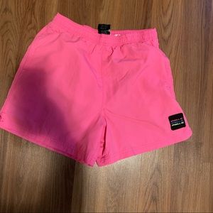 Pink O’Neill swim shorts